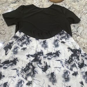 Women’s Black Skirt set